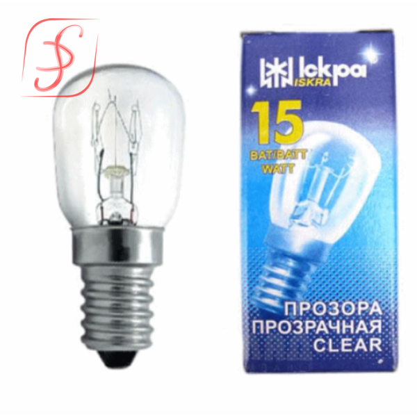Лампа РН 230-15 Іскра, цоколь Е14 (для духової шафи)