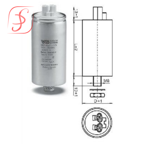 Конденсатор 25 µF 420 V VS