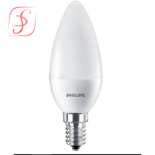 *Лампа Philips Ecohome LED Candle 5W 500lm E14 827 B35 NDFR
