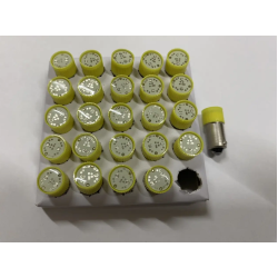 Лампа МН 12v Led (цоколь - Ba9s) жовта