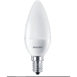 *Лампа Philips Ecohome LED Candle 5W 500lm E14 827 B35 NDFR