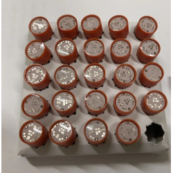 Лампа МН 220v Led (цоколь - Ba9s) червона