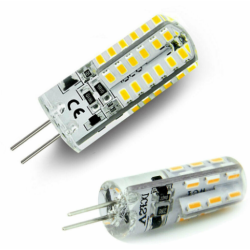 Лампа Prosvitlo G4 2,5W 48LED 200LM 4500K 3014SMD AC/DC12V силікон