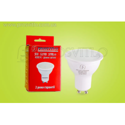 Лампа LED 230v 5w GU10 4000 PS