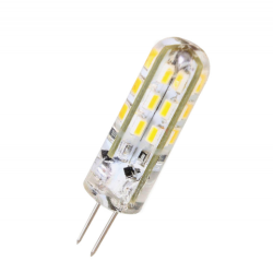 Лампа Prosvitlo G4 1,5W 24LED AC/DC 12V 150LM 6500K силікон